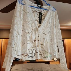 Allegra K Womens lace cover one size